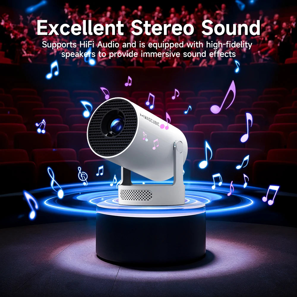 HY300 PRO Projector with speaker
